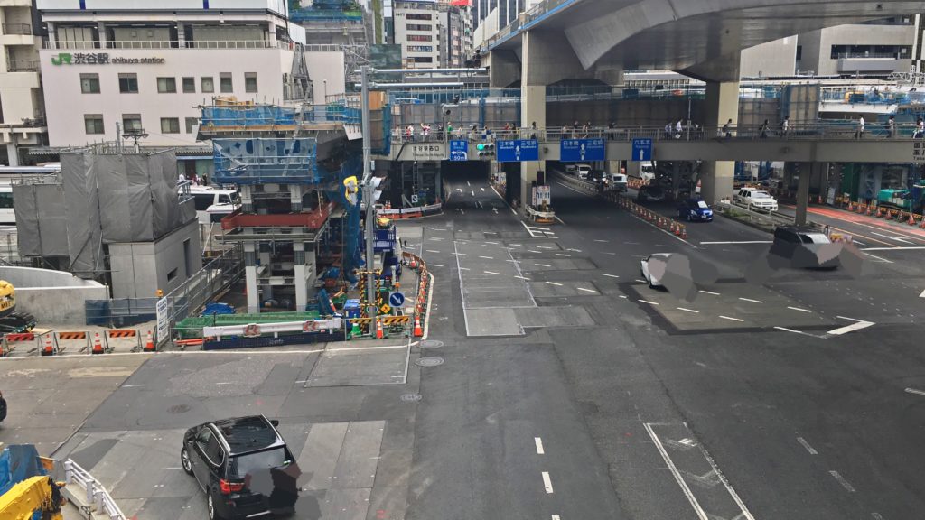 渋谷駅前の交差点