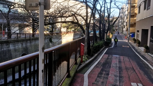 目黒川沿い
