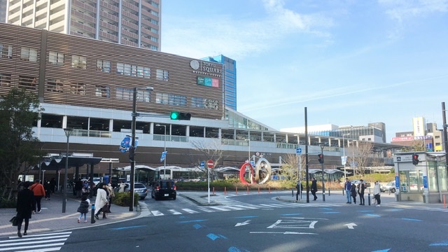 武蔵小杉駅前