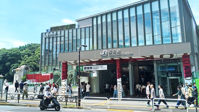 JR原宿駅外観