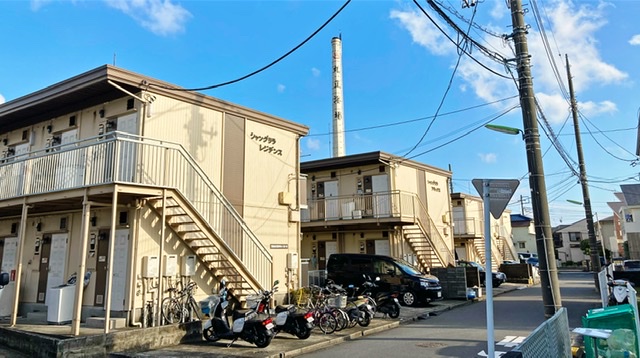 世田谷区喜多見の銭湯「丸正浴場」の煙突