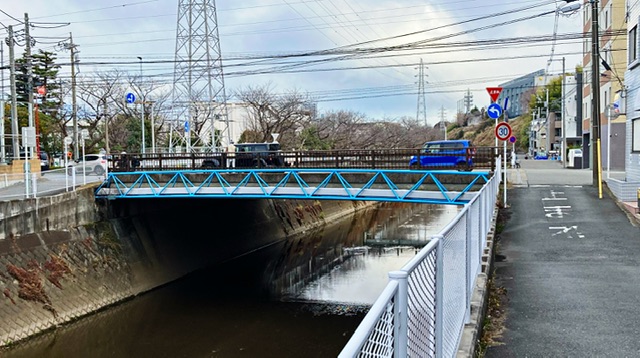 矢上川の新矢上橋