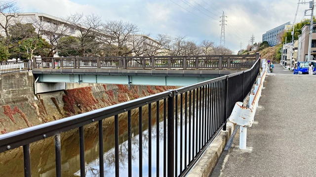 矢上川の木月橋
