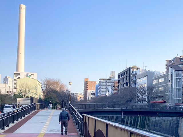 目黒川のなかめ公園橋