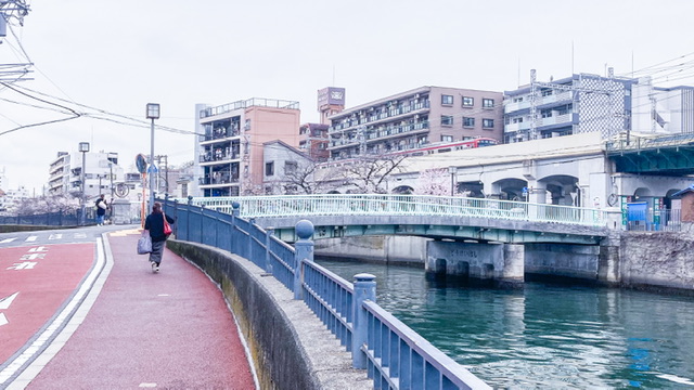 大岡川の道慶橋