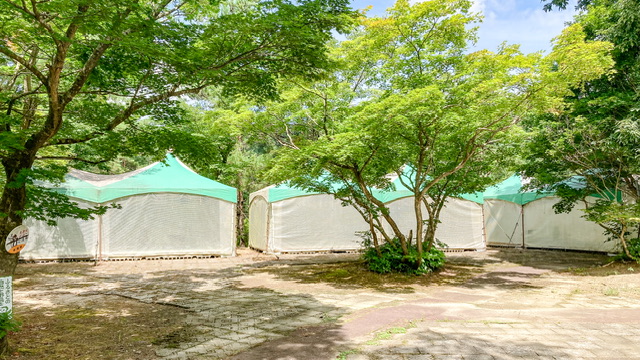 大平森林公園の焼き肉広場