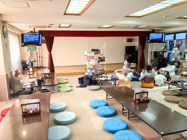 蒲田の銭湯「ゆ~シティー蒲田」の休憩所